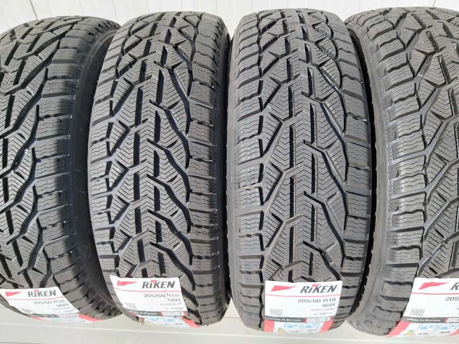 205/60 R16, 92h, RIKEN [By Michelin], Anvelope de iarna M+S