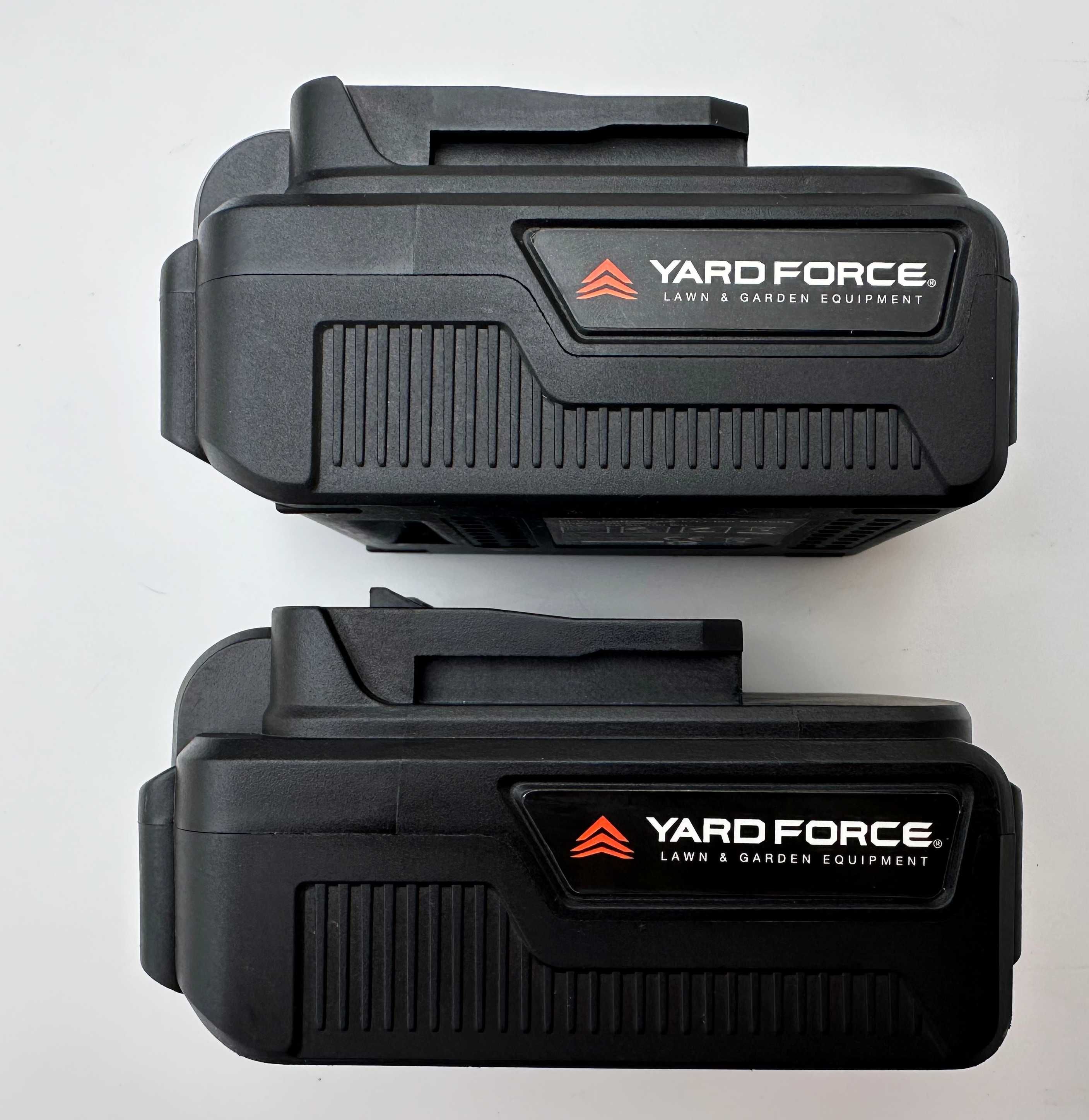 YARD FORCE - Двойно зарядно с две батерии по 20V 5.0Ah като нови!