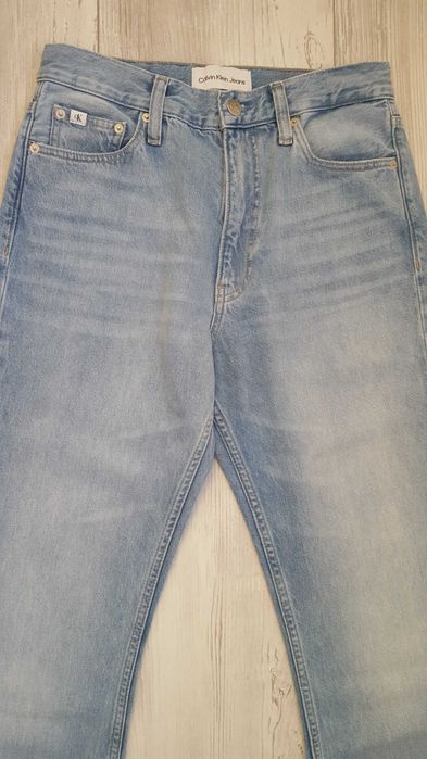 Светло сини дънки Calvin Klein Jeans за момиче с р-р W27 = S
