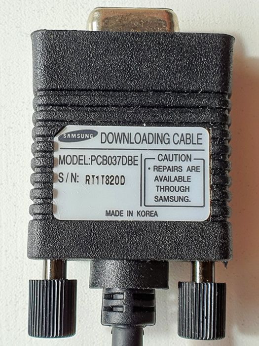 Кабель-переходник  DOWNLOADING CABLE model: PCBO37DBE. Made in KOREA