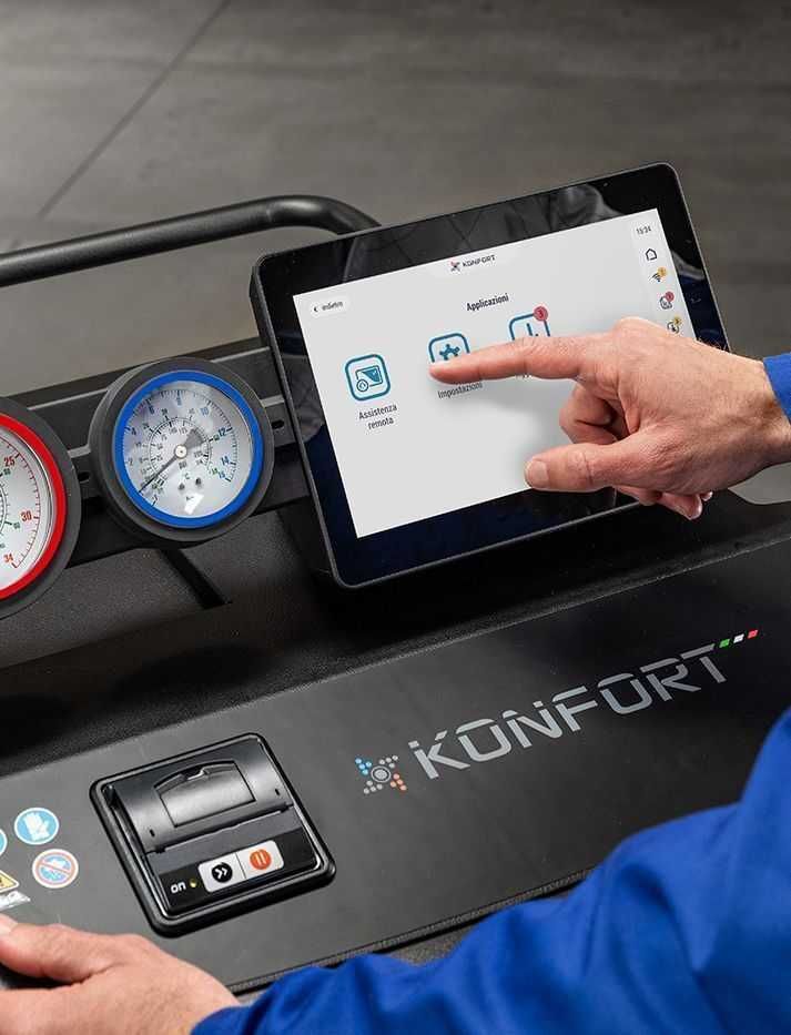 Установка для заправки кондиционеров TEXA KONFORT 760 BUS TOUCH