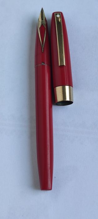 Stilou Sheaffer Triumph Imperial penita electroplacata aur 23k