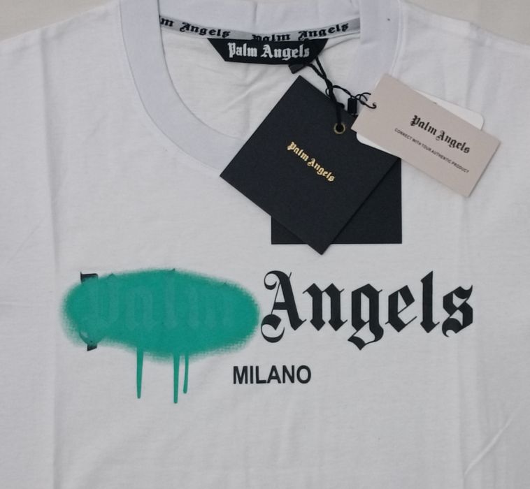 Palm Angels Sprayed Tee оригинална тениска L памучна фланелка