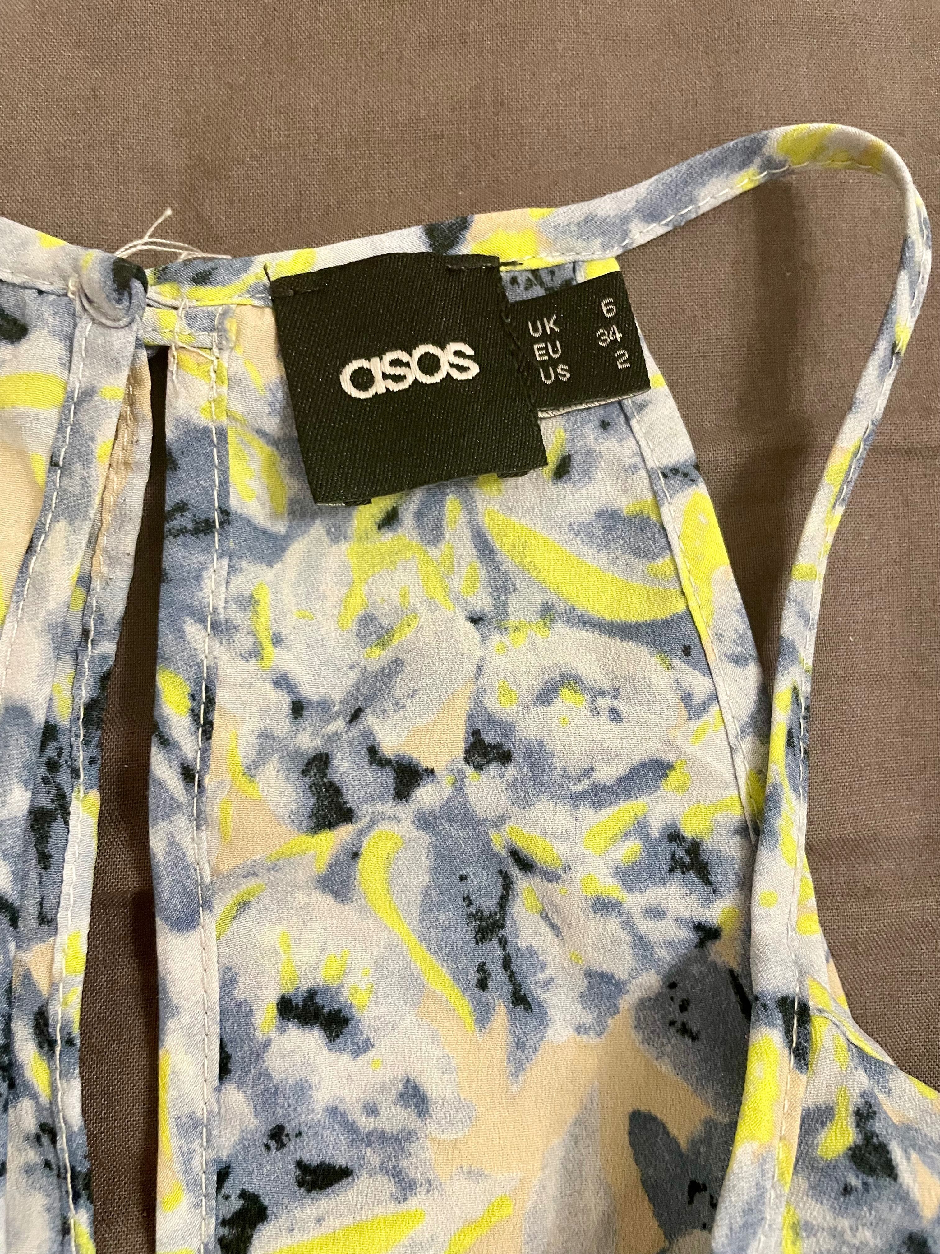 Цветен летен топ Asos