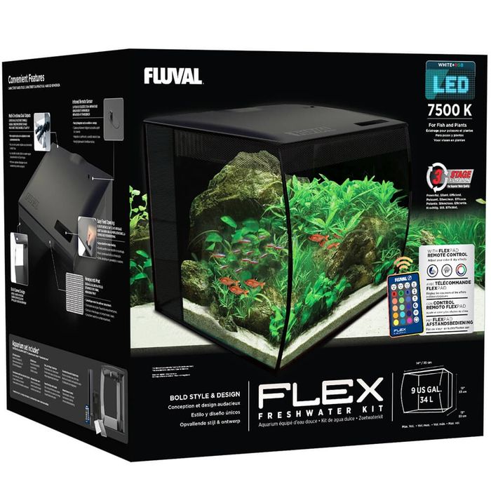 Kit acvariu 34 litri Flex 34/57