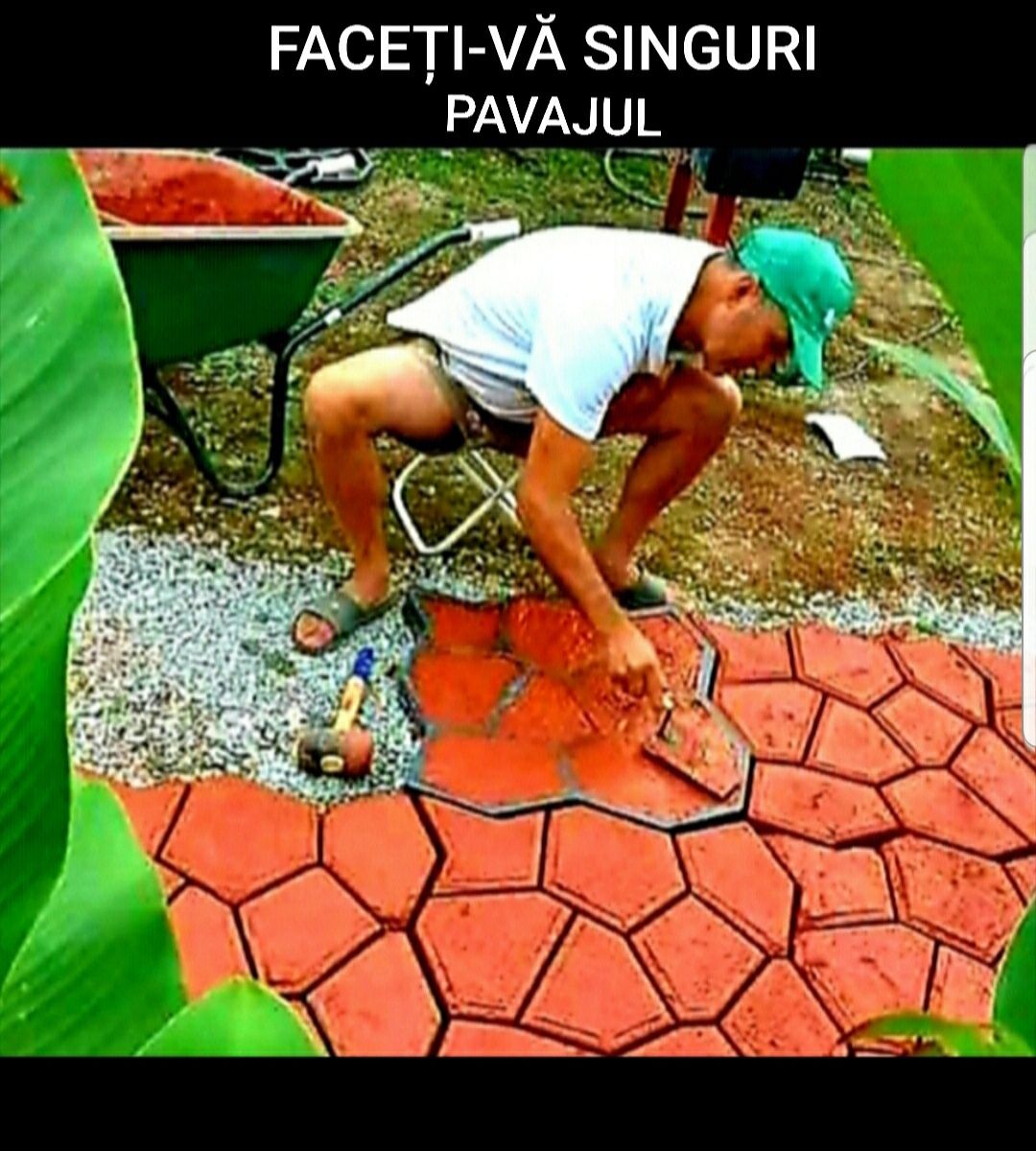 OFERTA DE SEZON 4+4 GRATIS vand matrite pavaj constructi dale pavele