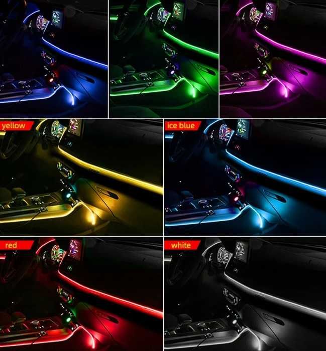 RGB LED oсветление за интериор