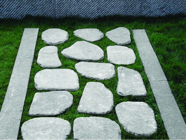 Amenajarea gradina/pasi japonezi / pasi gradina antichizati ardezie XL