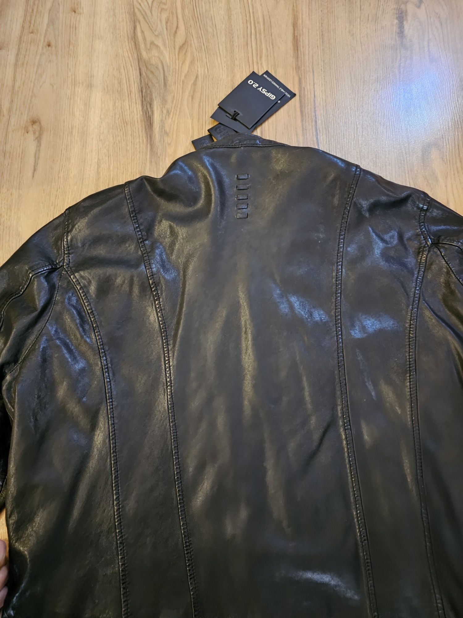Gipsy - Черно  кожено яке G2MCadan SF LABRIV 3XL