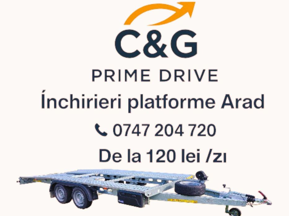 Inchiriez Platforma auto Gala 4,5M 2025