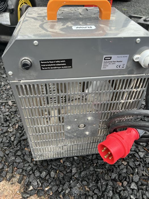 Aerotermă industrială RAW 9000W trifazică, profesională