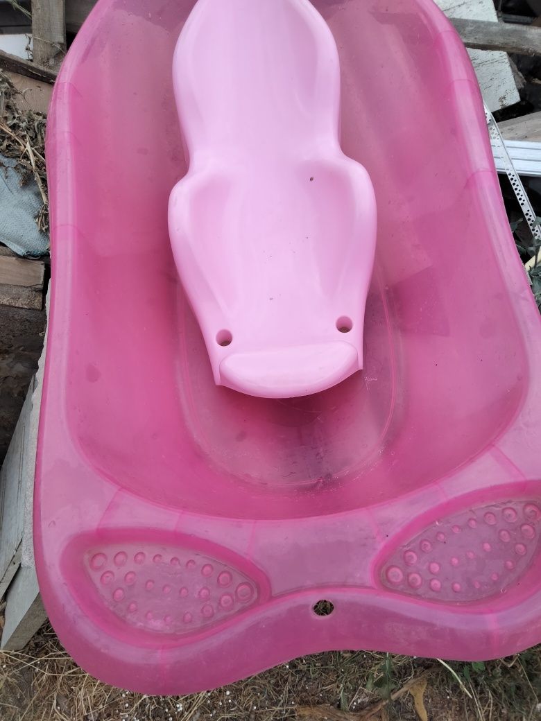 Ванна и гамак розовый
