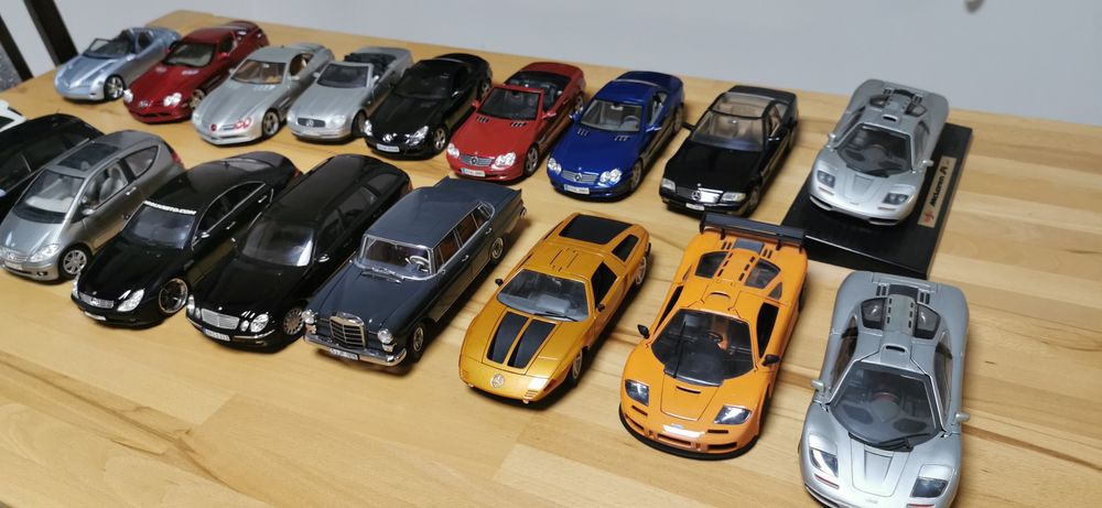 Mercedes 1:18 мерцедес
