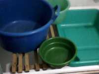 Посуда для стирки и замачивания белья пластиковая