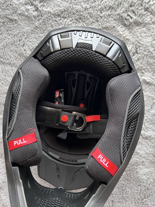 Vand casca motocross Raven + ochelari