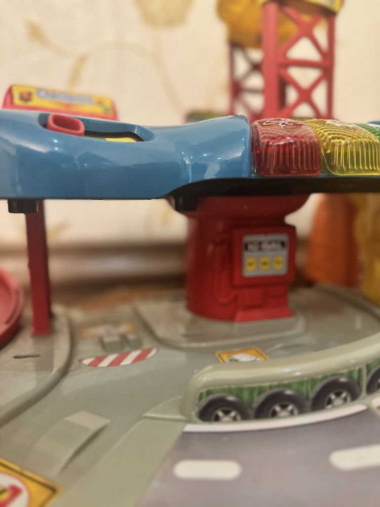 vtech парковка,спуск,гараж для машин