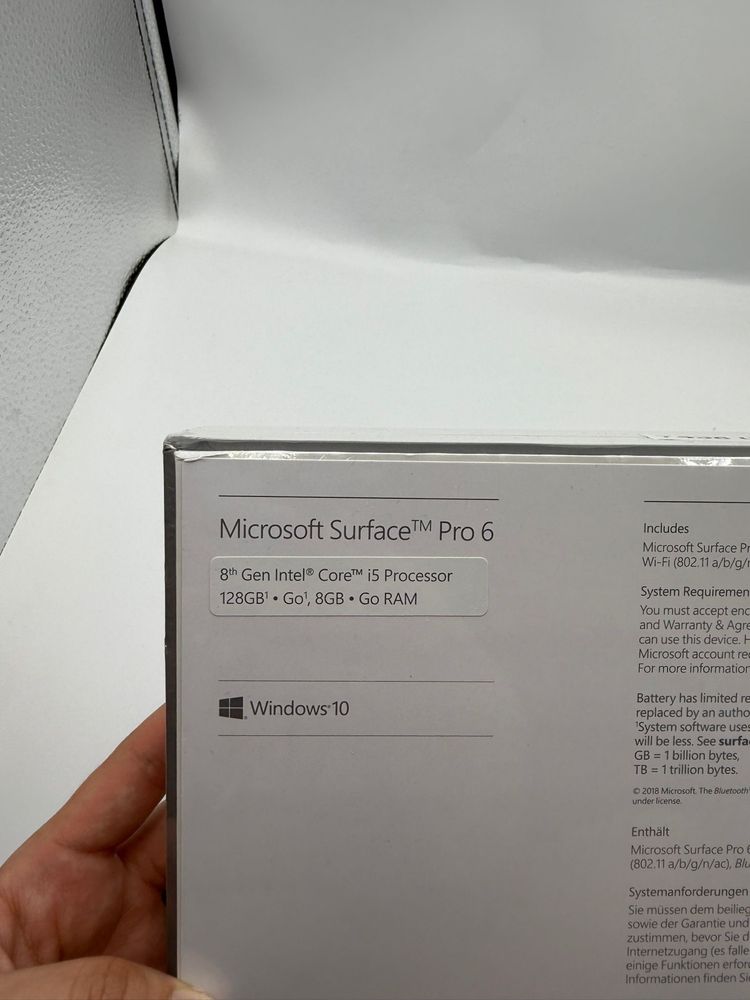 Microsoft Surface Pro 6