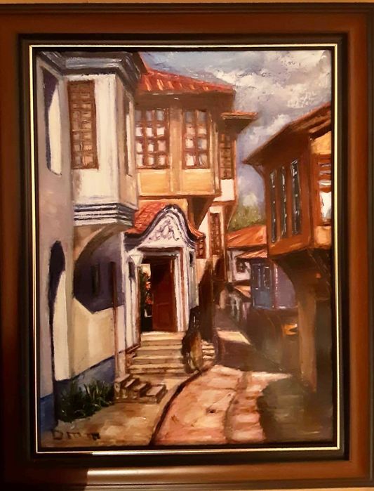 рисувана картина с маслени бои