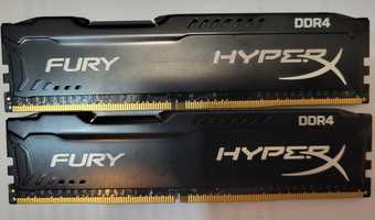 Memorie HyperX Fury Black 4GB DDR4 2400MHz CL15