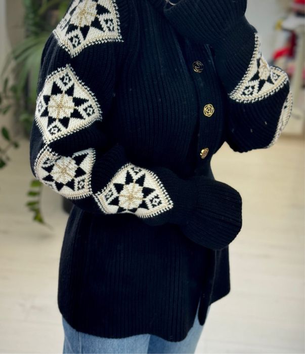Cardigan Am Amalia black