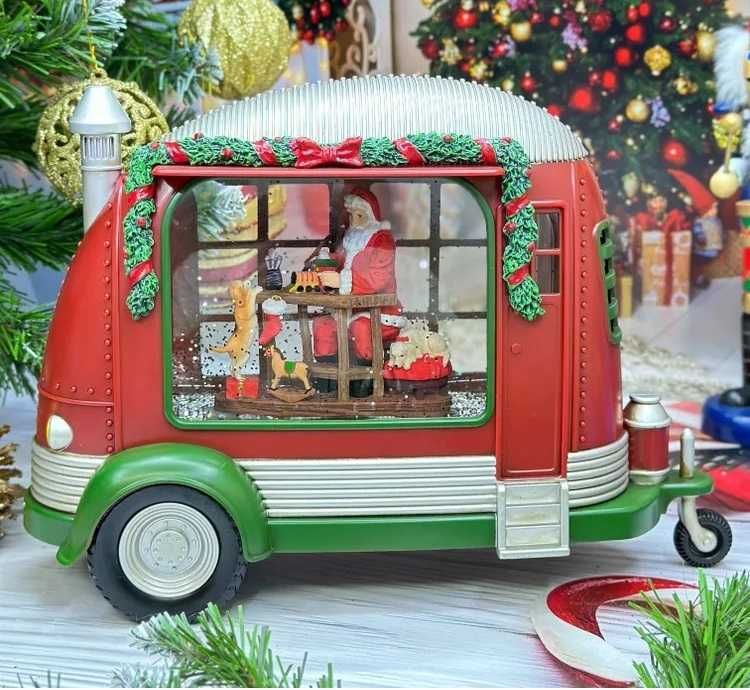 Коледна каляска, декорация, украса, подарък