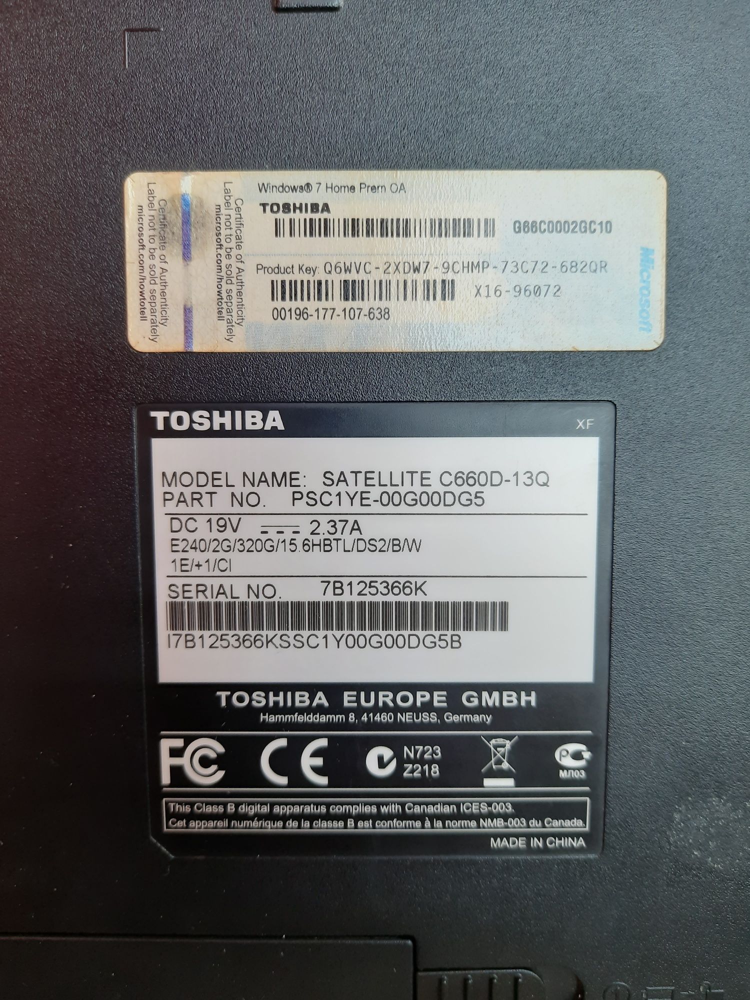 Laptop Toshiba Satellite C660D-13Q + Cadou!
