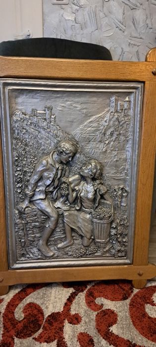 Tablou mare si greu zinc