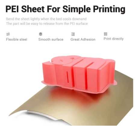 Bed magnetic PEI 235x235 Ender 3 smooth