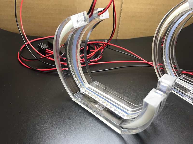 Kit retrofit BMW X1 E83/E84  Lupe Bixenon +Angel Eyes DTM Led M4.