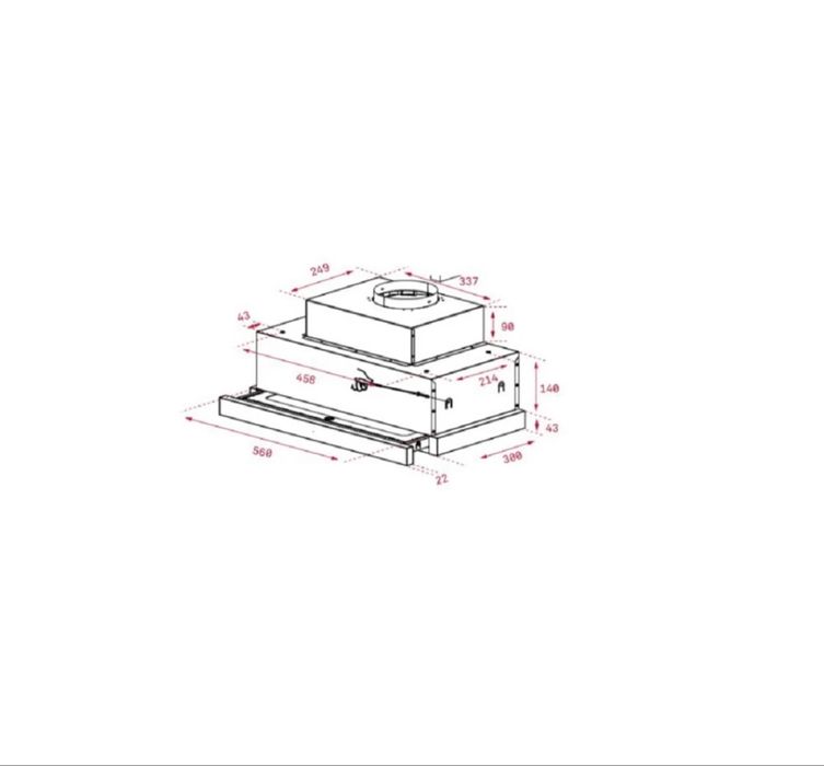 Абсорбатор за вграждане TEKA