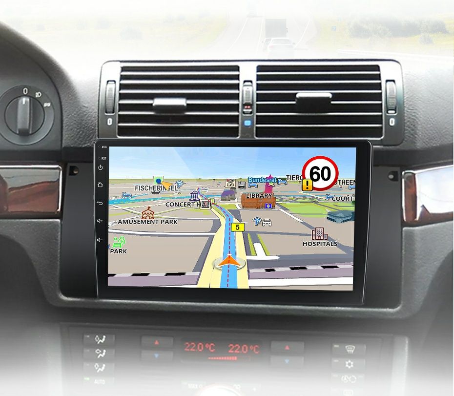 Navigatie Android dedicata BMW E39/E53/X5 (1996-2007)