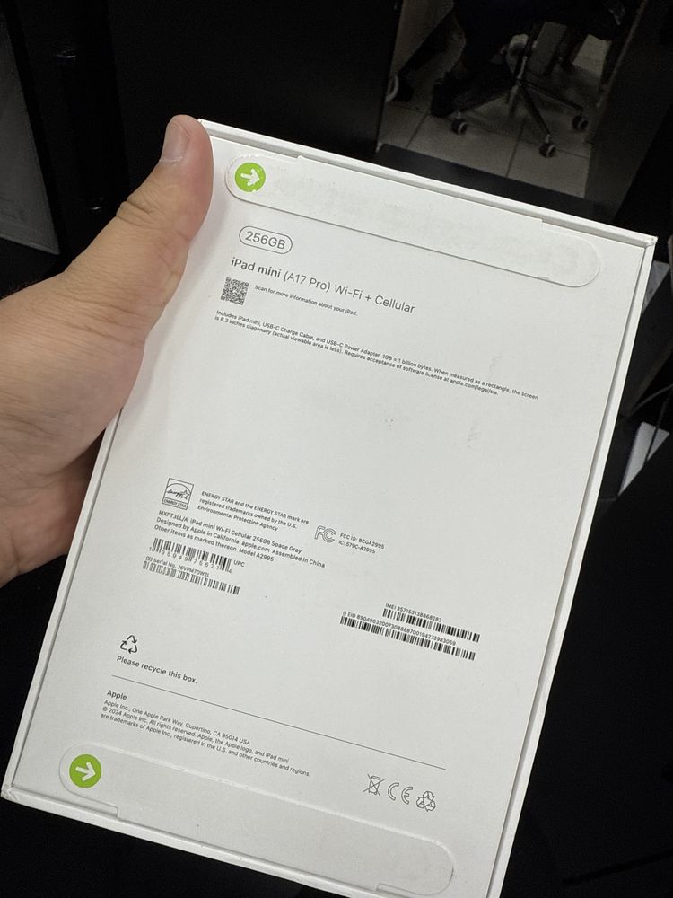 iPad Mini 7 (a17 Pro) 256gb Wifi+Cellular