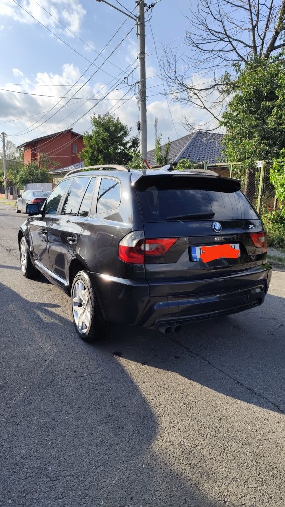 BMW X3 3.0d m-packet interior-exterior