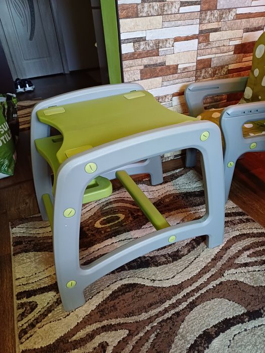 Scaun de masa 2 în 1