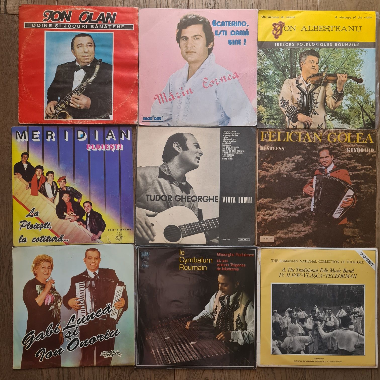 Discuri vinil, LP vinyl, muzica lautareasca, populara