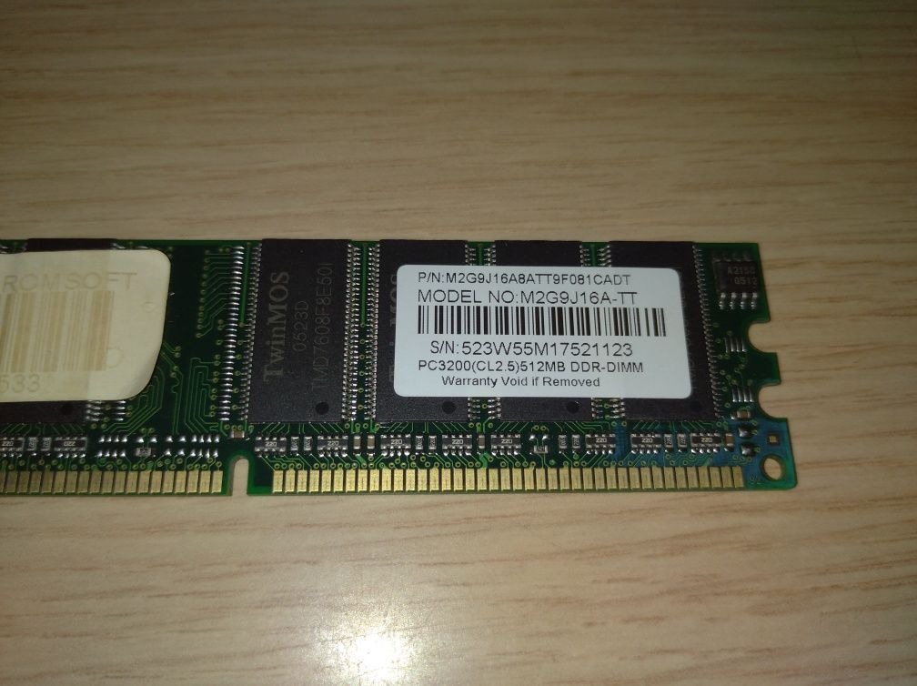 Memorie DDR 512MB