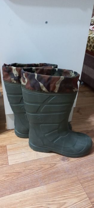 Сапоги рыбацкие тёплые выдерживают -50 градусов