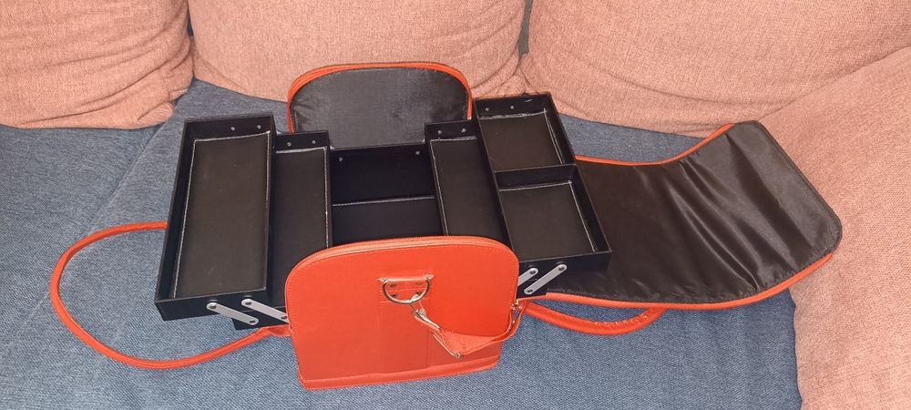 Козметична чанта Fraulein 38, червена