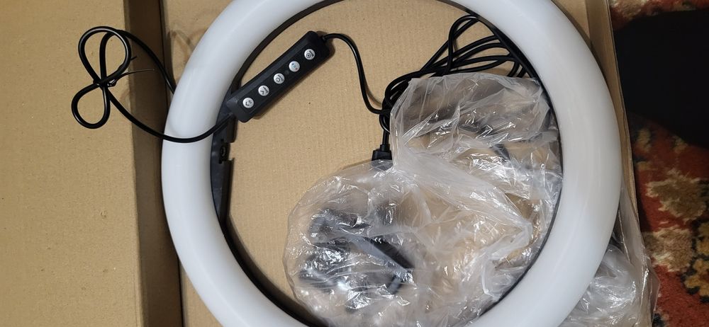 Rgb led кольцо для селфи