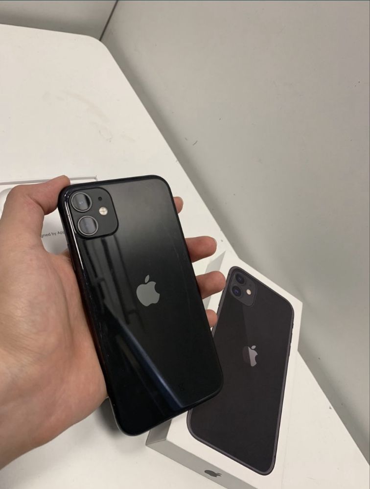 Айфон 11 64gb в идеальном состоянии емкасть 87%