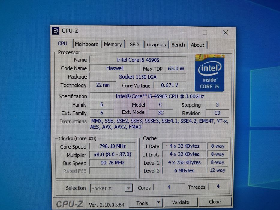 HP 400 PD procesor Intel i5 3.0 Ghz 4 GB RAM