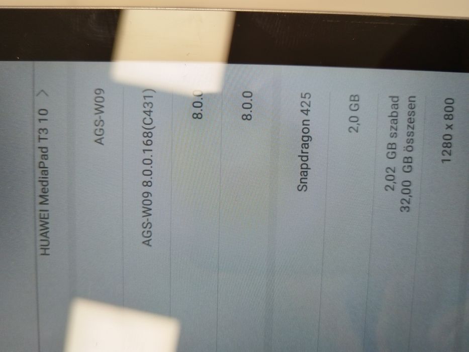 Tableta Huawei MediaPad T3