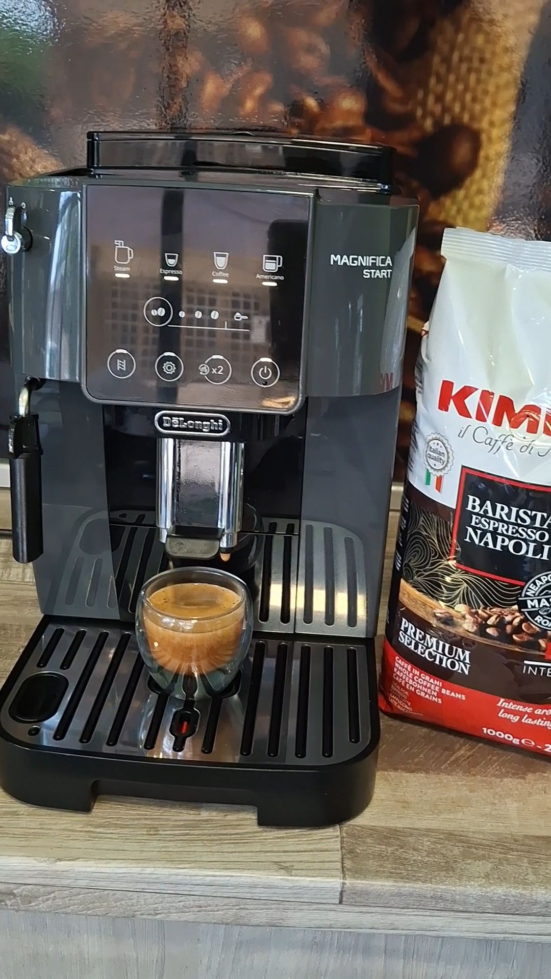 Кафемашина DELONGHI MAGNIFICA START с 6 месеца гаранция от магазин сер