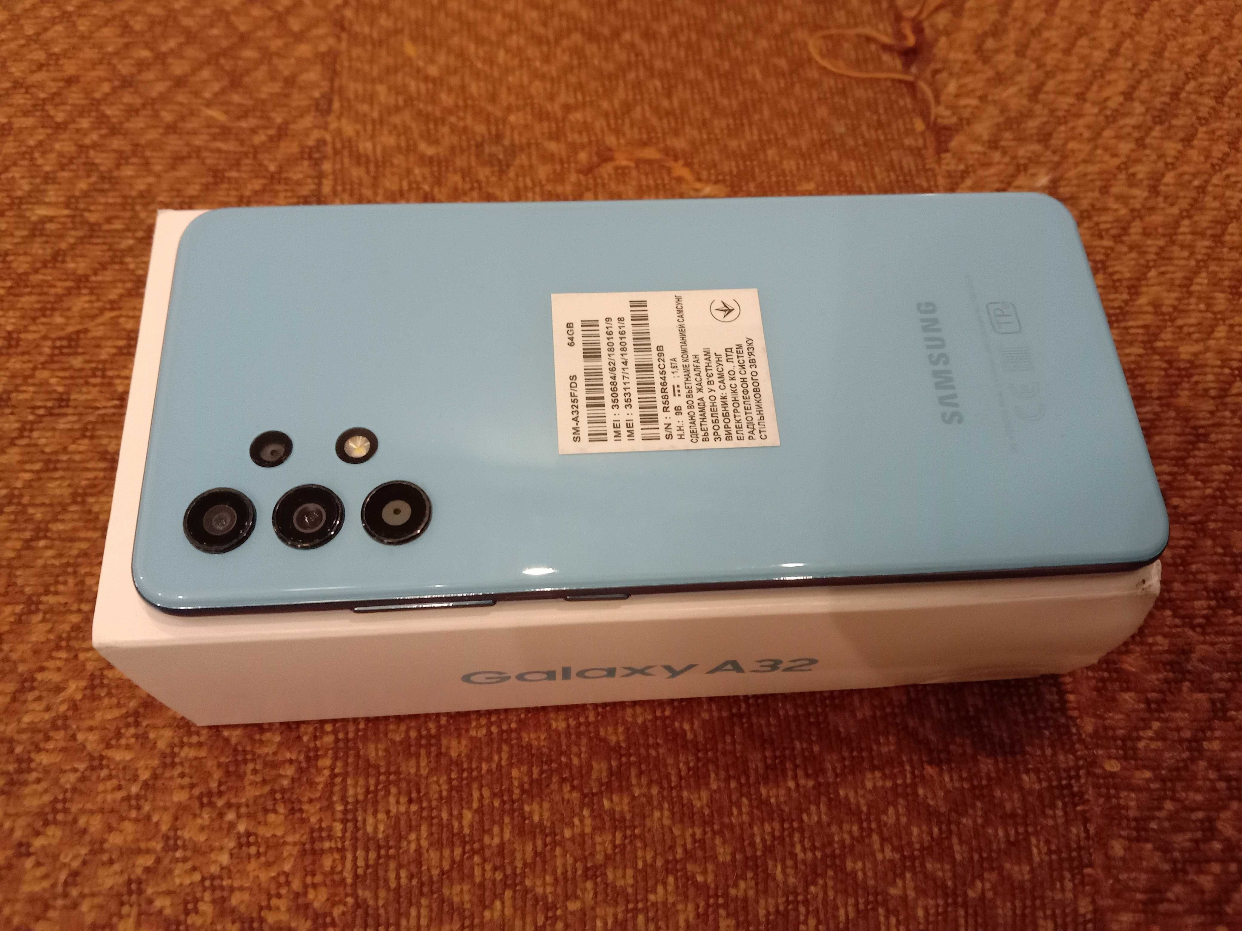 Продается смартфон Samsung Galaxy A32 Awesome Blue 4/64