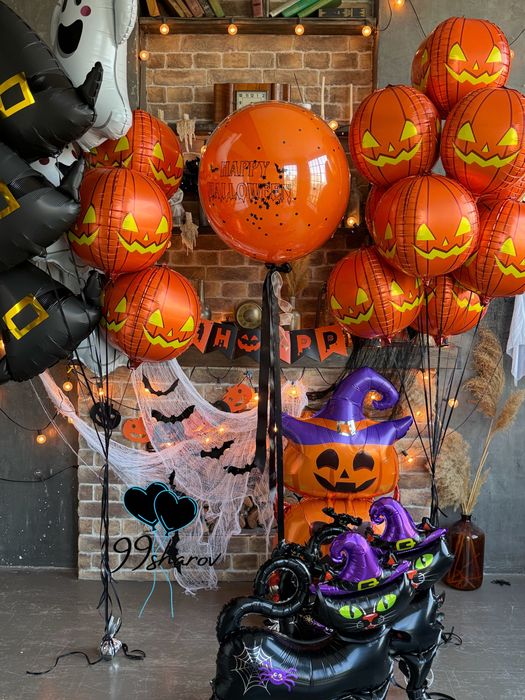воздушные шары на Хэллоуин halloween