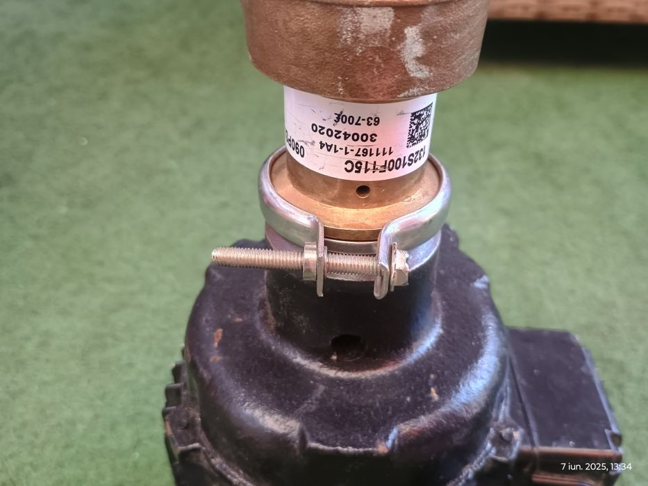 Pompa rotativa volmetrica cu motor.