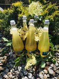 Sirop din flori de soc. Produs natural.