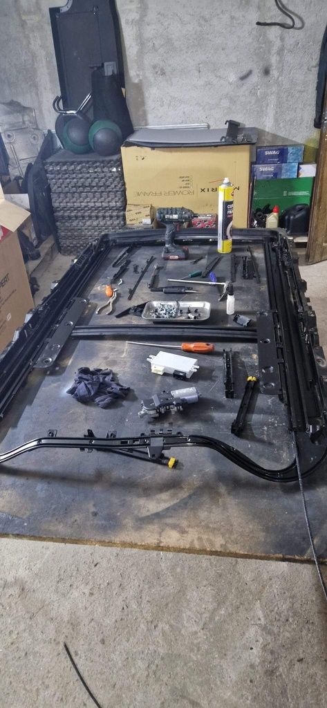 Reparatii trapa panoramic bmw e91 e61 x1 x3 x5  reparatii