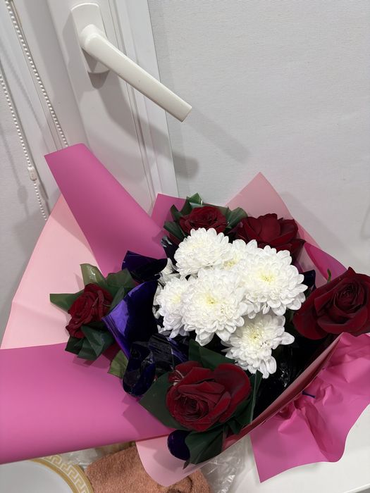 Букет цветов сып свежий ……………………..