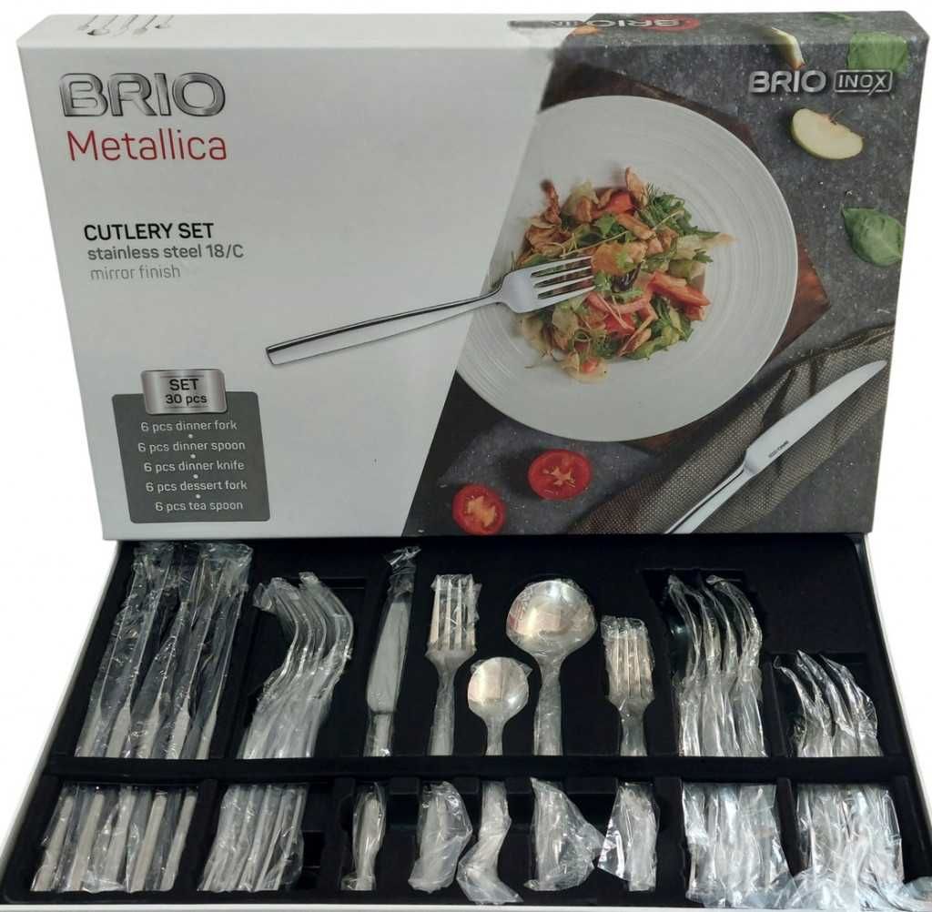 Комплект прибори за хранене BRIO